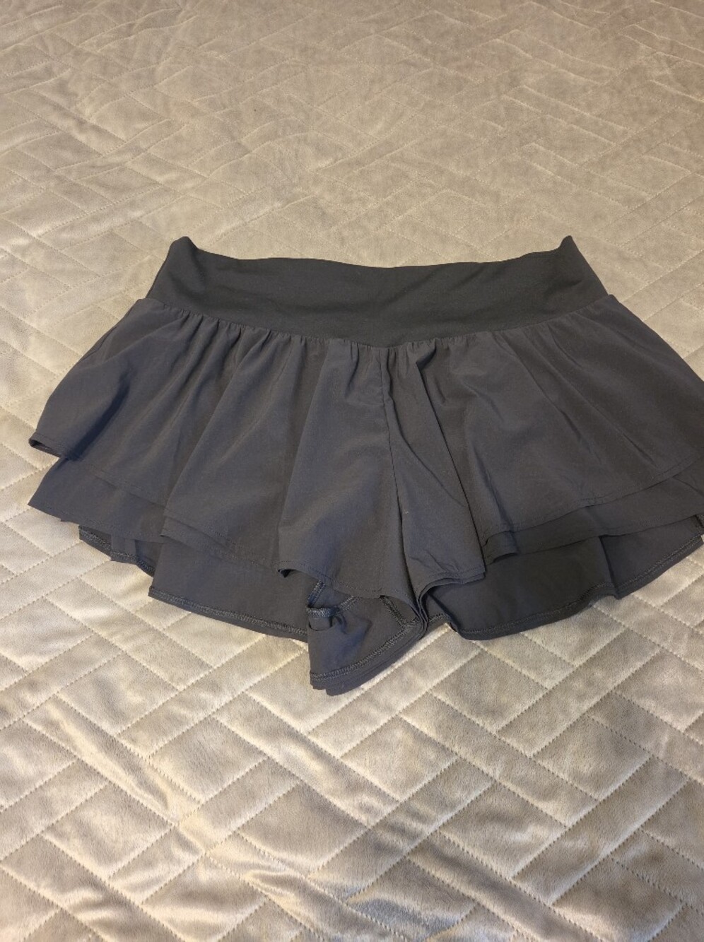 Women's Black Active Skort Shorts